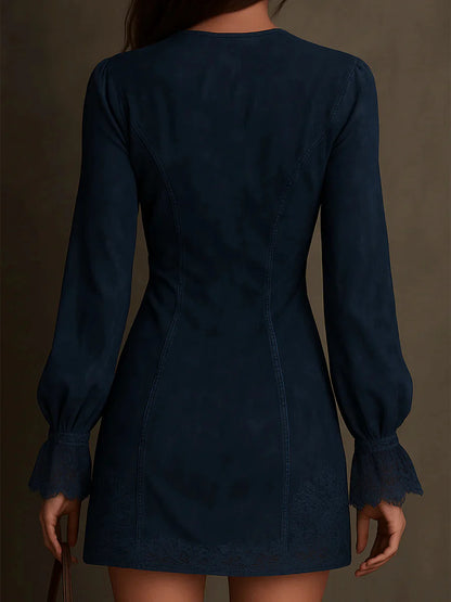 Marianne Cole™ | The Alderidge Suede Dress