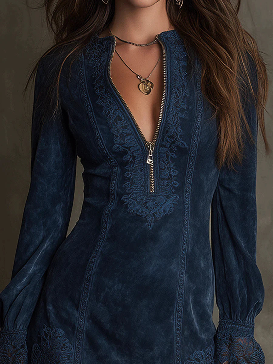 Marianne Cole™ | The Alderidge Suede Dress