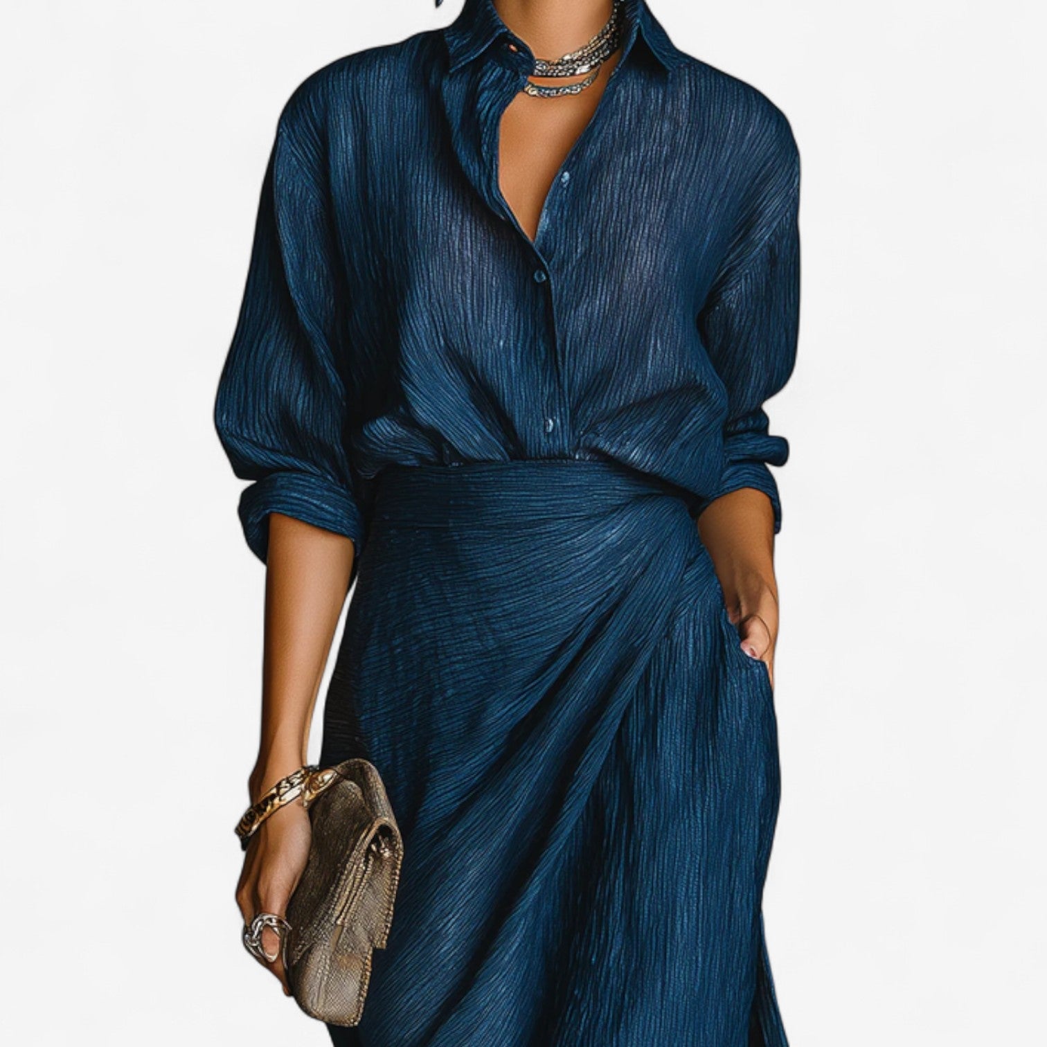 Regent Charm™ | Blue Maxi Co-ord