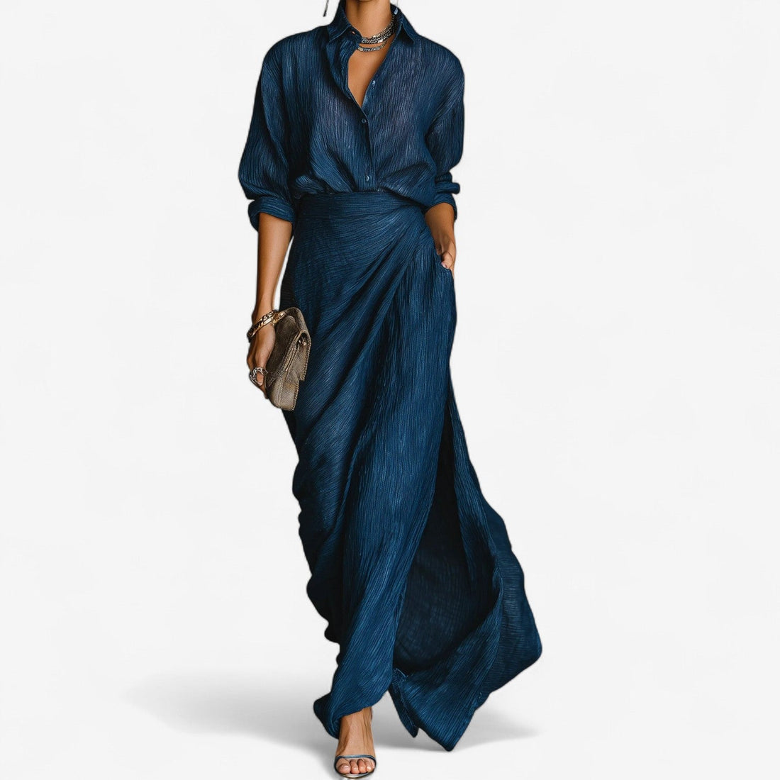 Regent Charm™ | Blue Maxi Co-ord