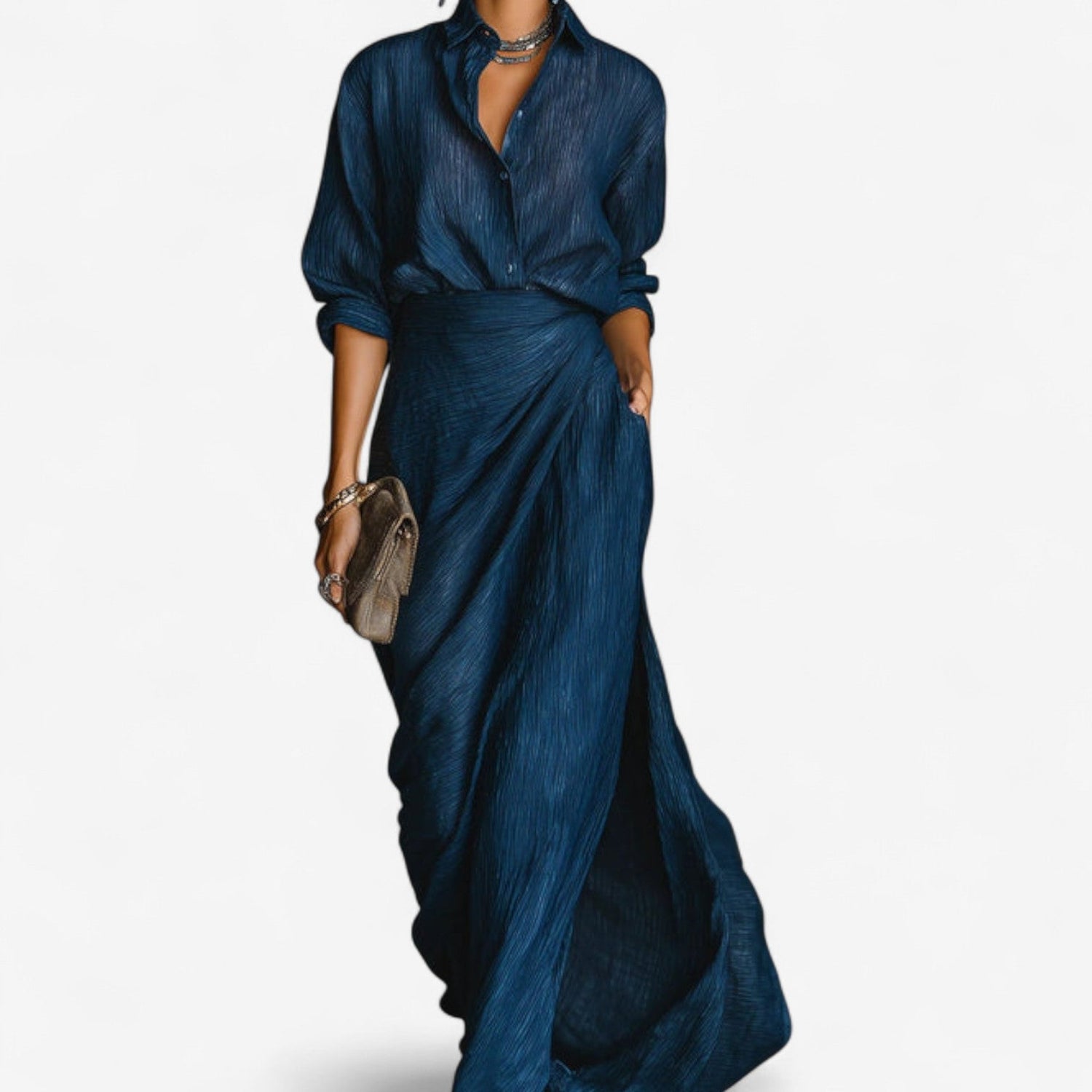 Regent Charm™ | Blue Maxi Co-ord