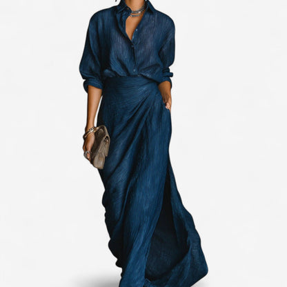 Regent Charm™ | Blue Maxi Co-ord