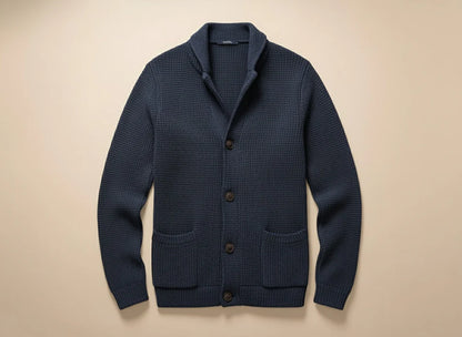 Ellington Crest™ | The WoolEase Cardigan