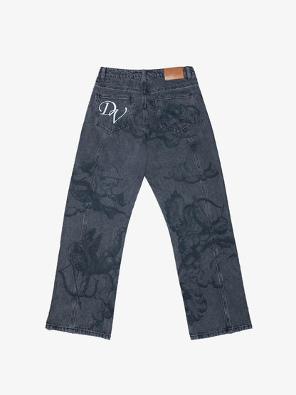 Shoreditch Cupid™ | Graffiti Stud Jeans