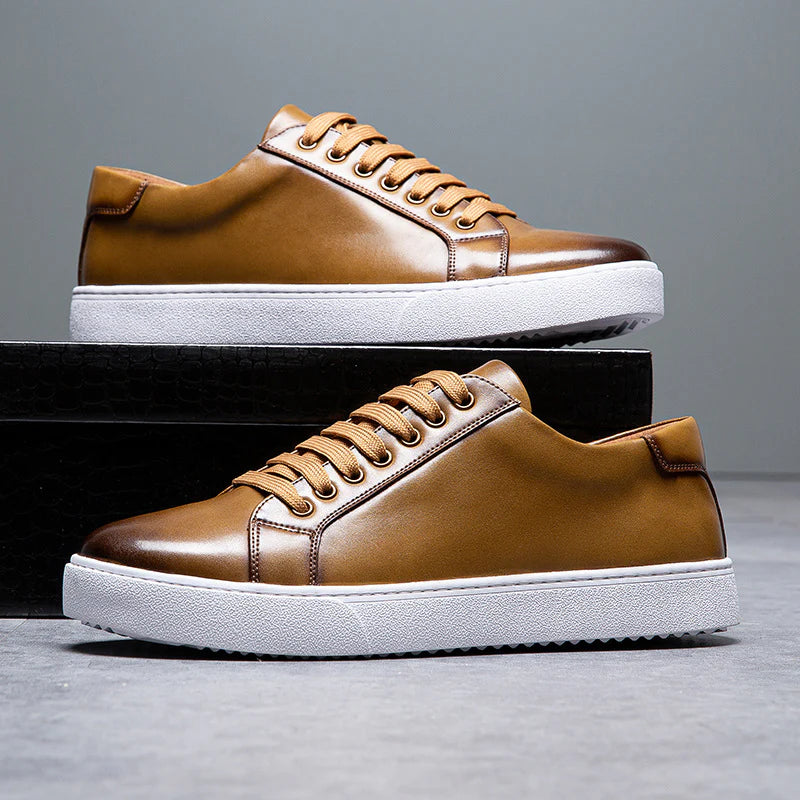 London Grain™ | Genuine Leather Board Shoes