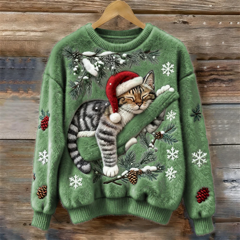 Snowpaws Noël™ | The CozyCat Sweater