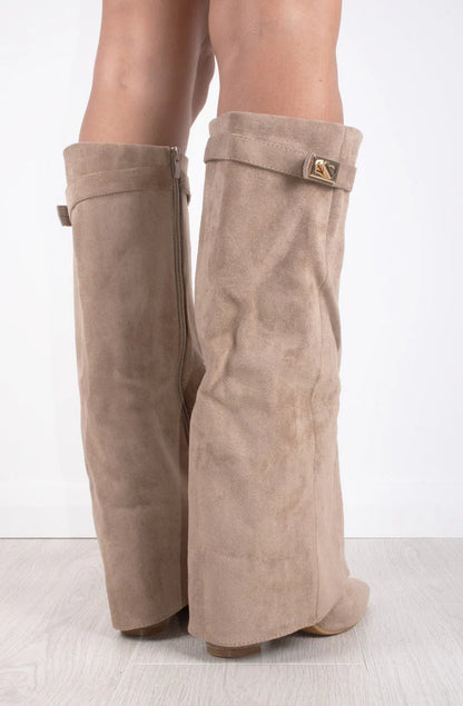 Maren Alderbridge™ | The Suede ChicRise Boots