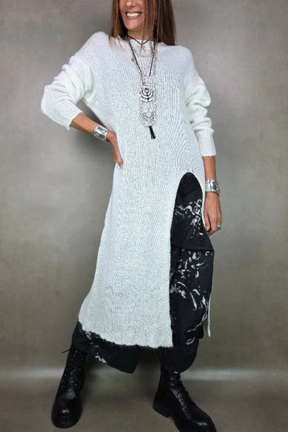 Briar Lune™ | Casual Slit &amp; Suspender Lace Midi Set