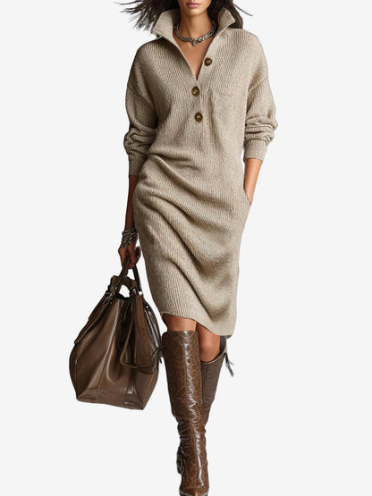 Clara Duvall™ | Cosy Elegance Dress