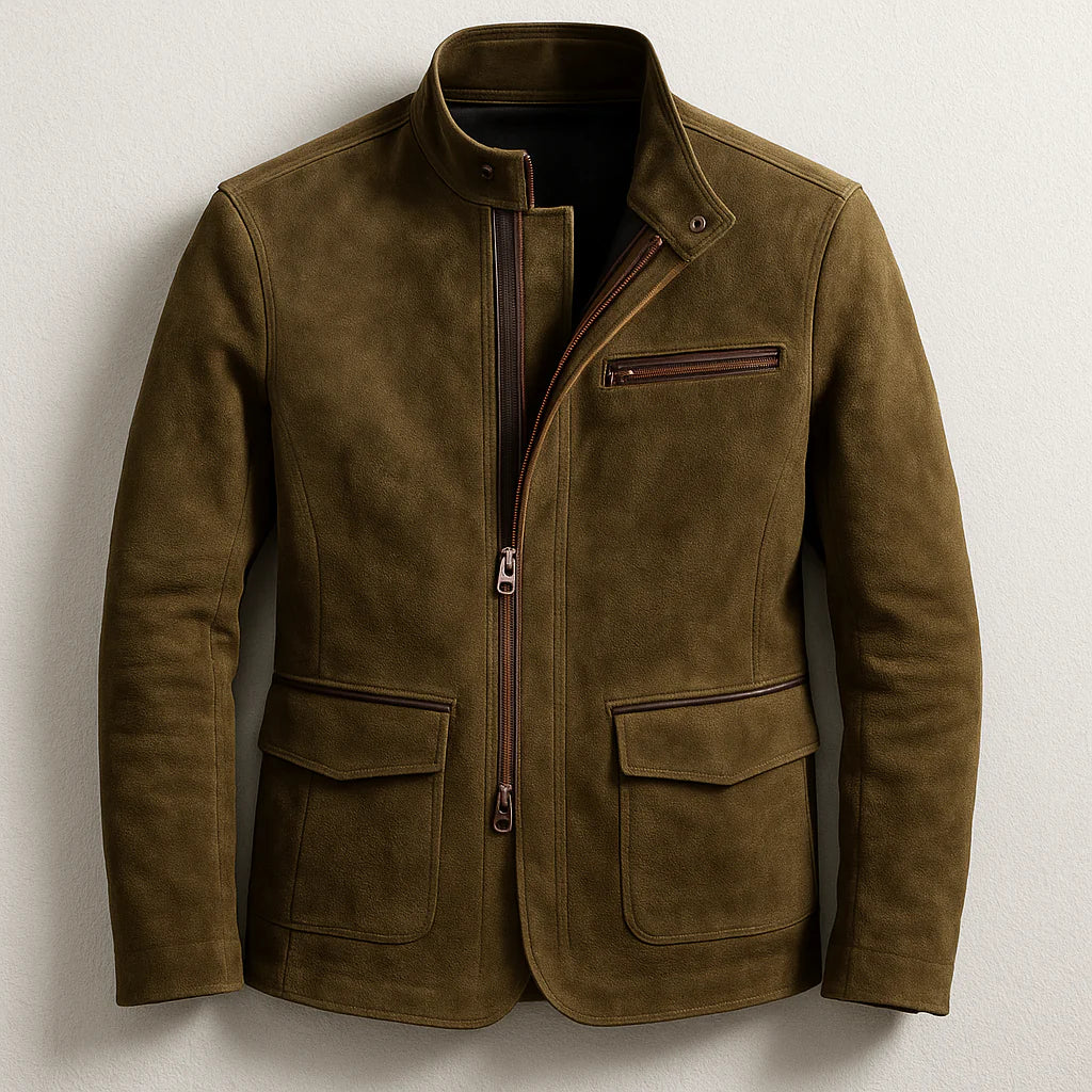 Windsor Trail™ | Premium Suede Utility Jacket