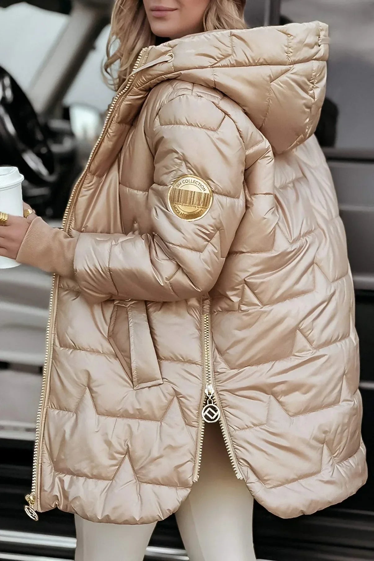 Valeria Luxe™ | Lined Winter Hood Coat