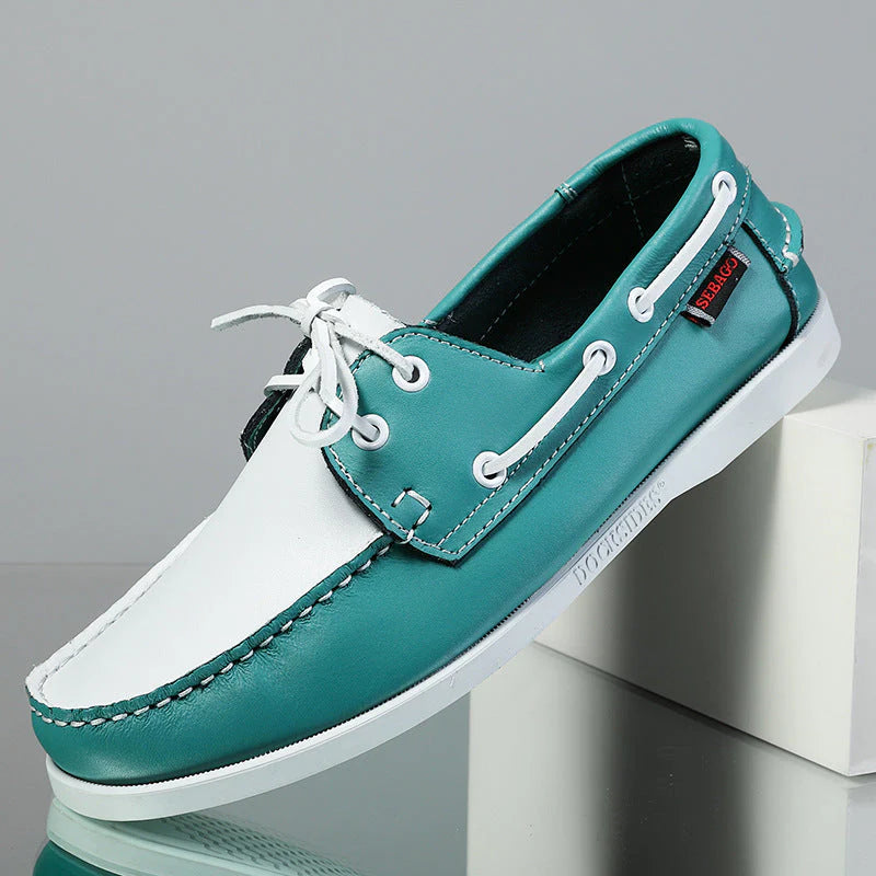 Sebago™ | Cushioned Cowhide City Loafers