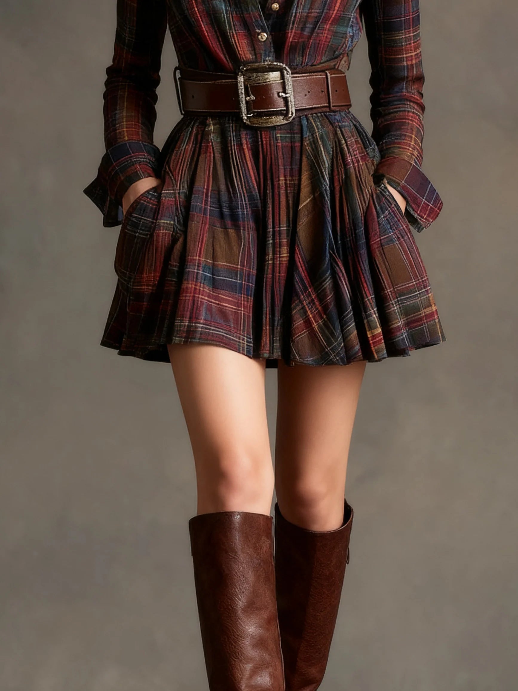 Rosalie Vale™ | The Westhaven Check Dress