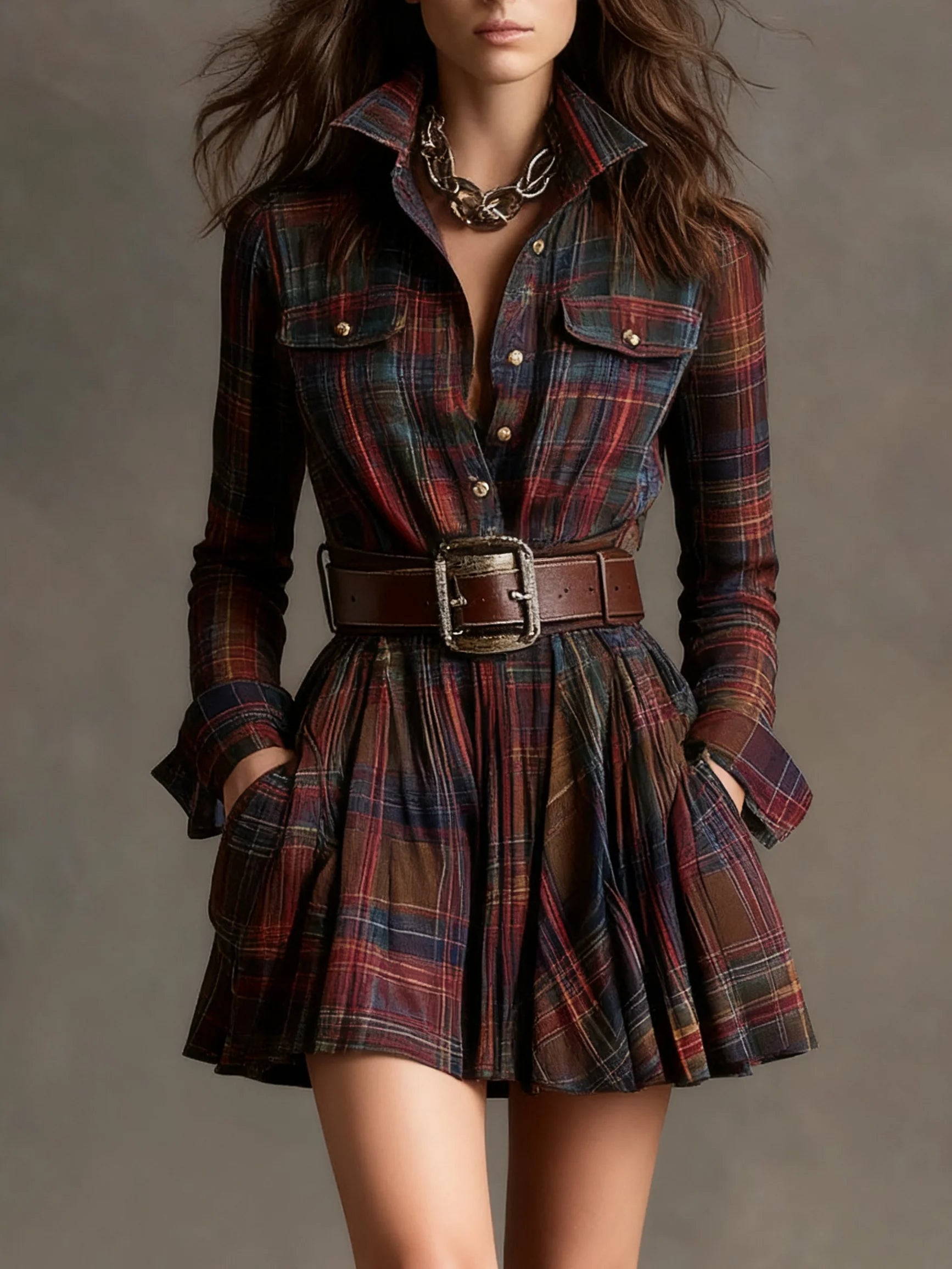Rosalie Vale™ | The Westhaven Check Dress