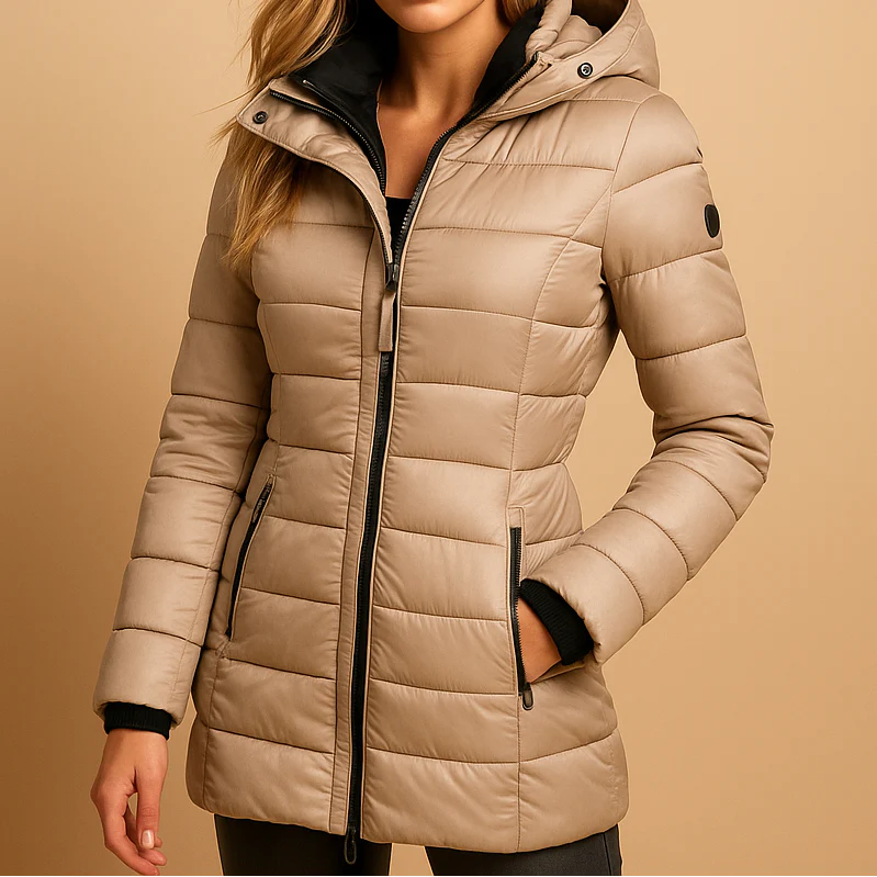 Talia Rowe™ | ElegantEase Zip Jacke