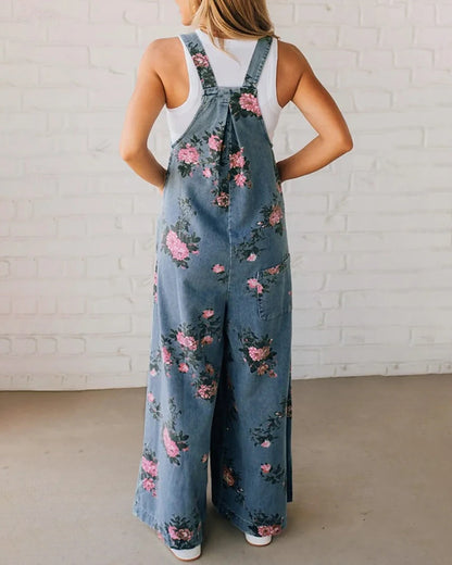 Rose &amp; Ramble™ | Flowy Floral Overalls