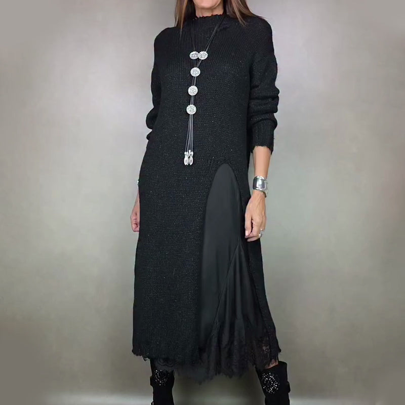 Briar Lune™ | Casual Slit &amp; Suspender Lace Midi Set