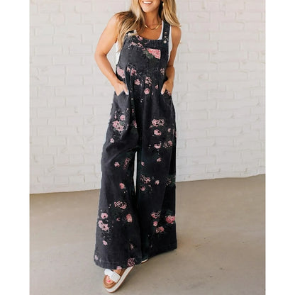 Rose &amp; Ramble™ | Flowy Floral Overalls